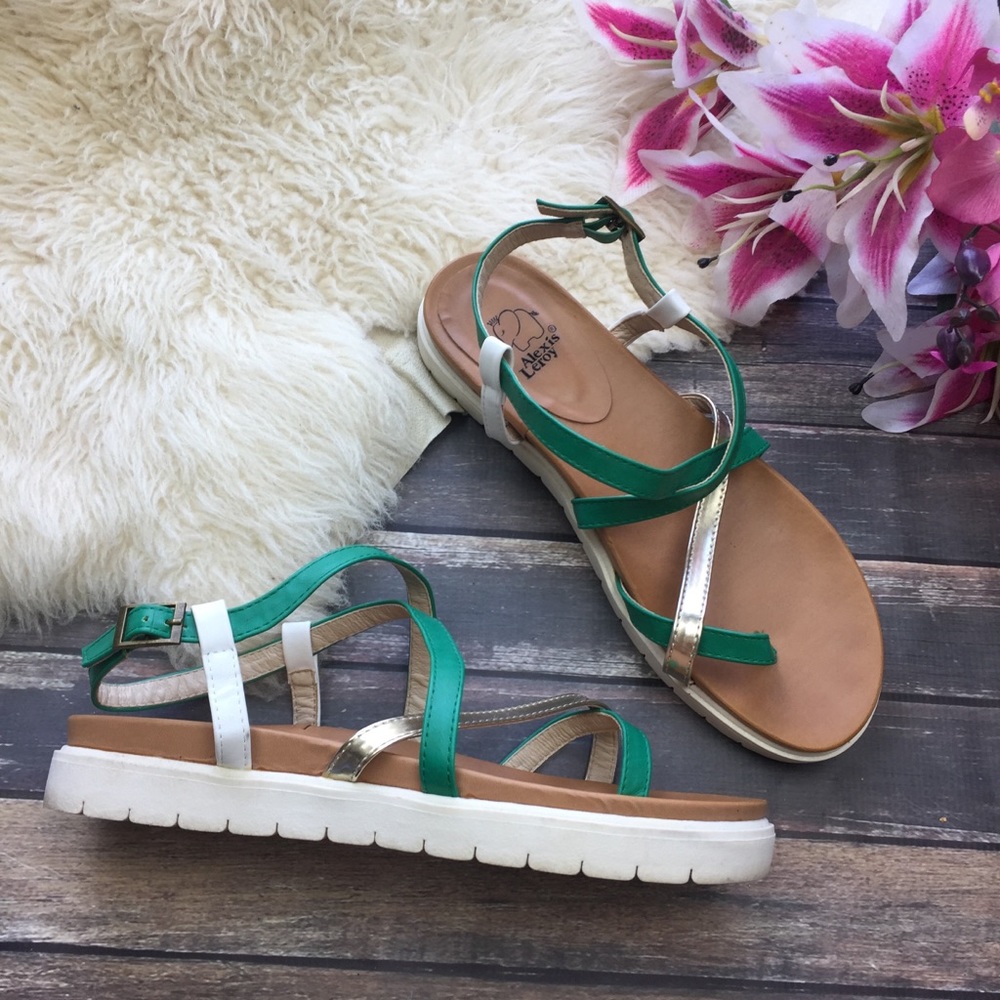 Alexis Leroy Strappy Platform Sandals